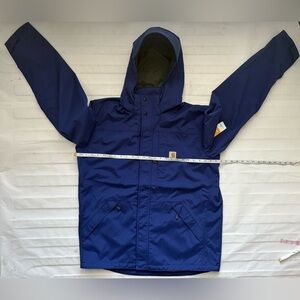 Carhartt Blue Hooded Jacket